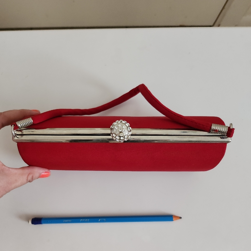 Elegant Red Clutch Bag